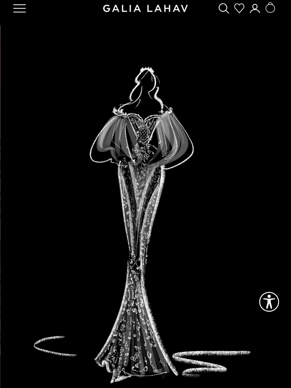 Galia Lahav Thelma Gown - Picture 4 of 10